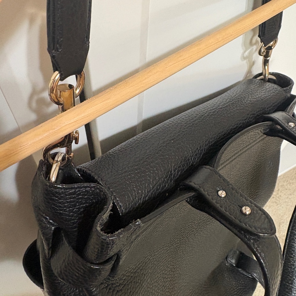 Cuyana Black Pebbled Leather Backpack (earlier style) - Picture 5 of 11
